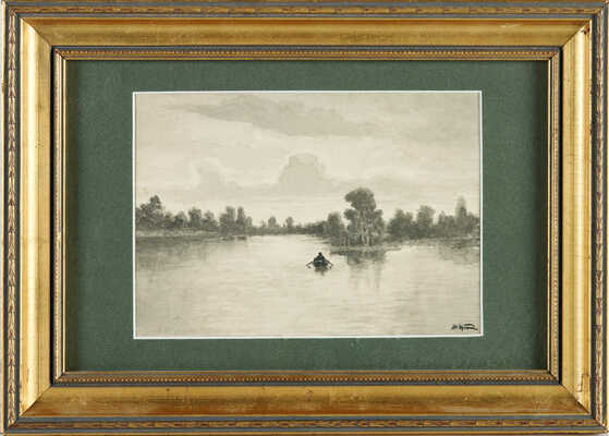 Краснов Тихон Ксенофонтович. Озеро Селигер